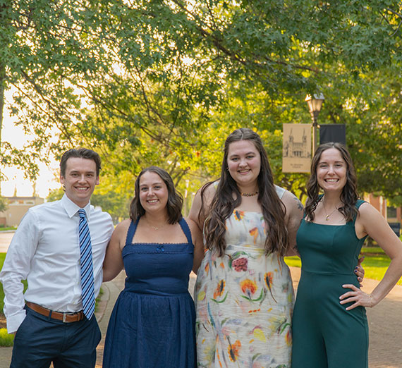 Kate Millett demonstrates proper physical therapy techniques